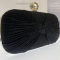 Elegant Pleated Evening Clutch