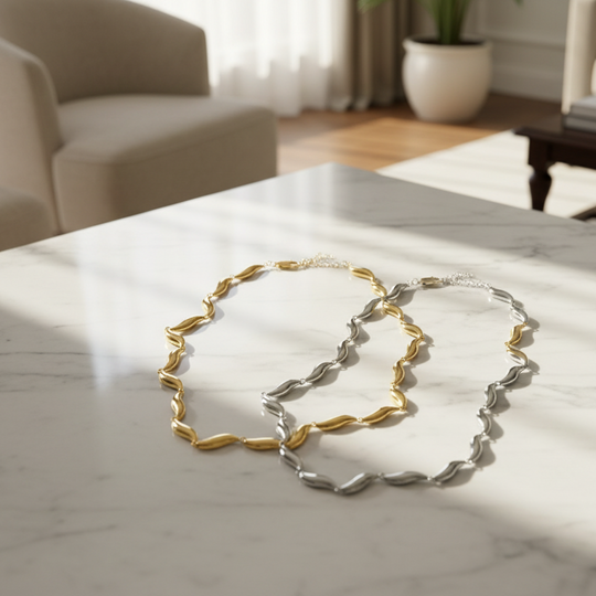 Ins-Style Layered Collarbone Necklace | Multi-Strand Necklace