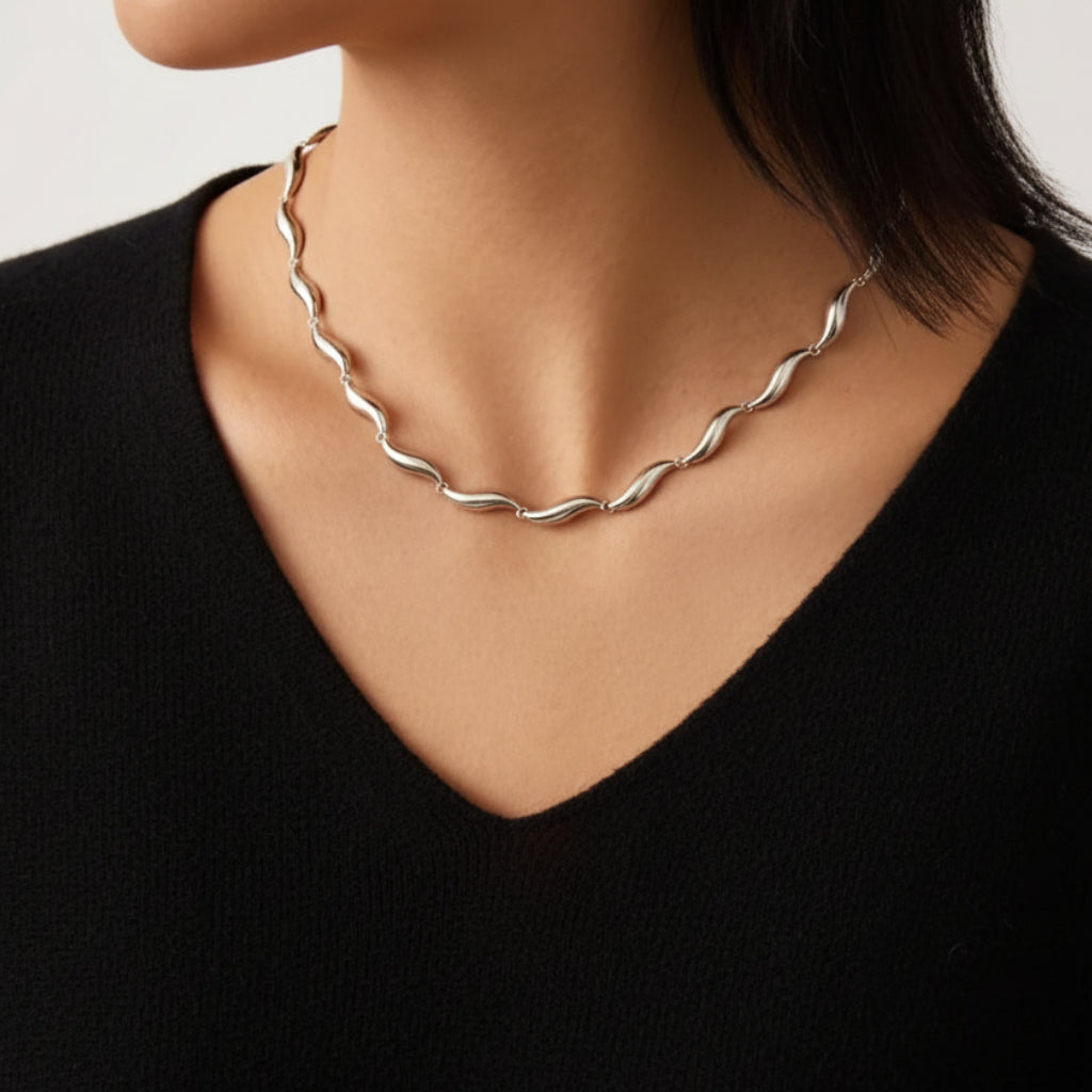 Ins-Style Layered Collarbone Necklace | Multi-Strand Necklace