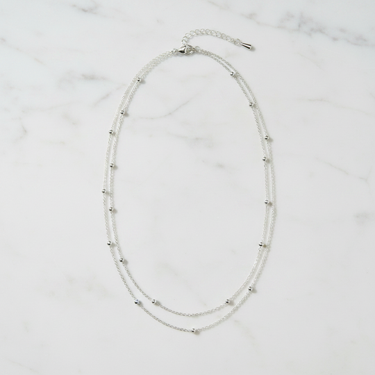 Ins-Style Layered Collarbone Necklace | Multi-Strand Necklace